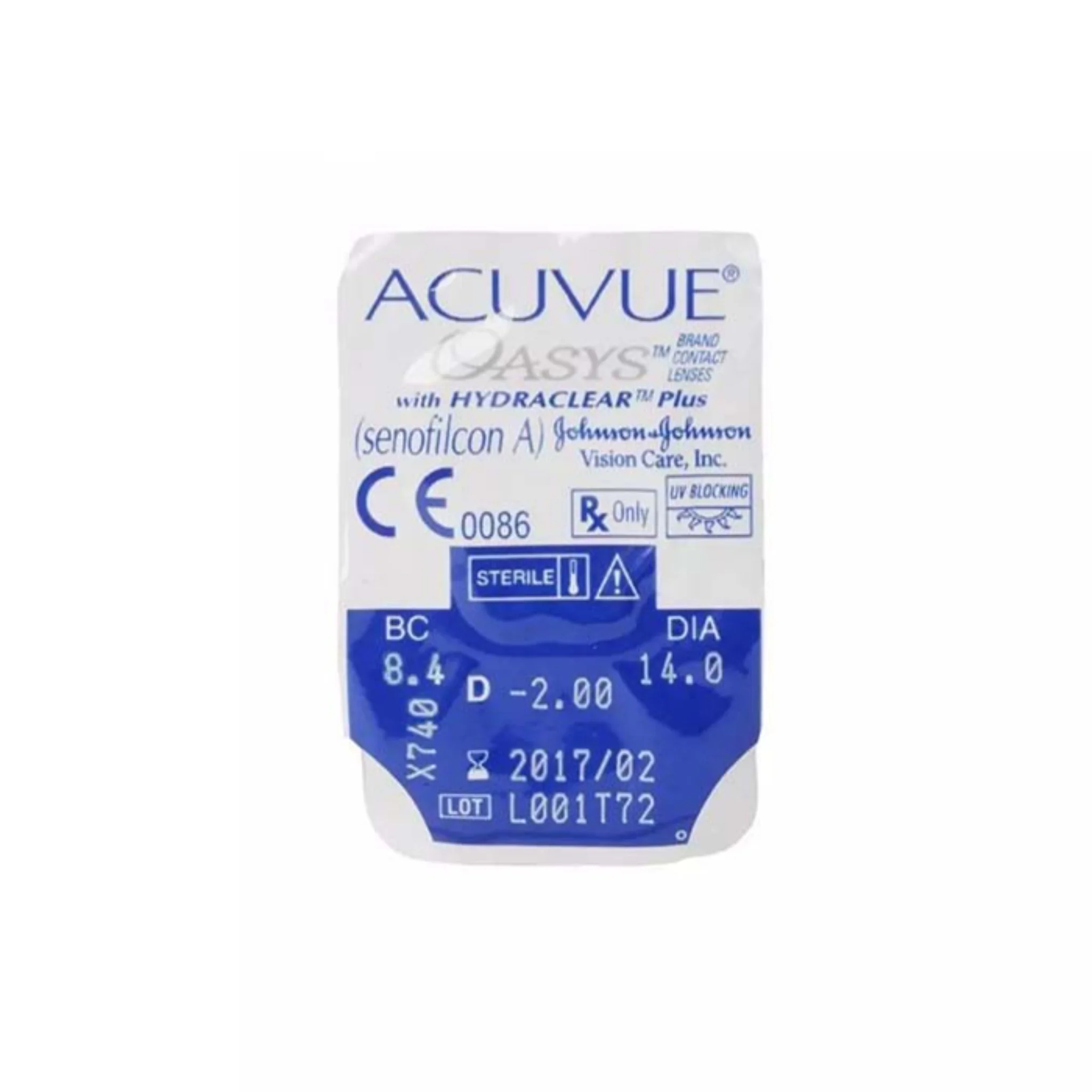 لنز طبی فصلی اکیوویو جانسون (Acuvue Oasys)