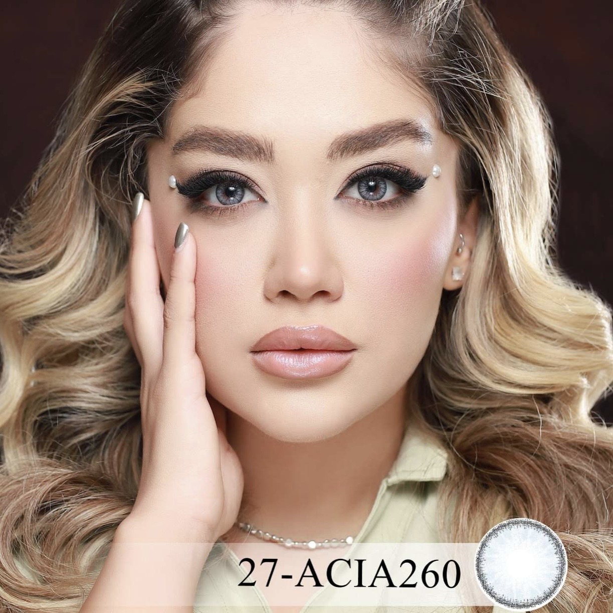 لنز رنگی فصلی بیوتی (Beauty)