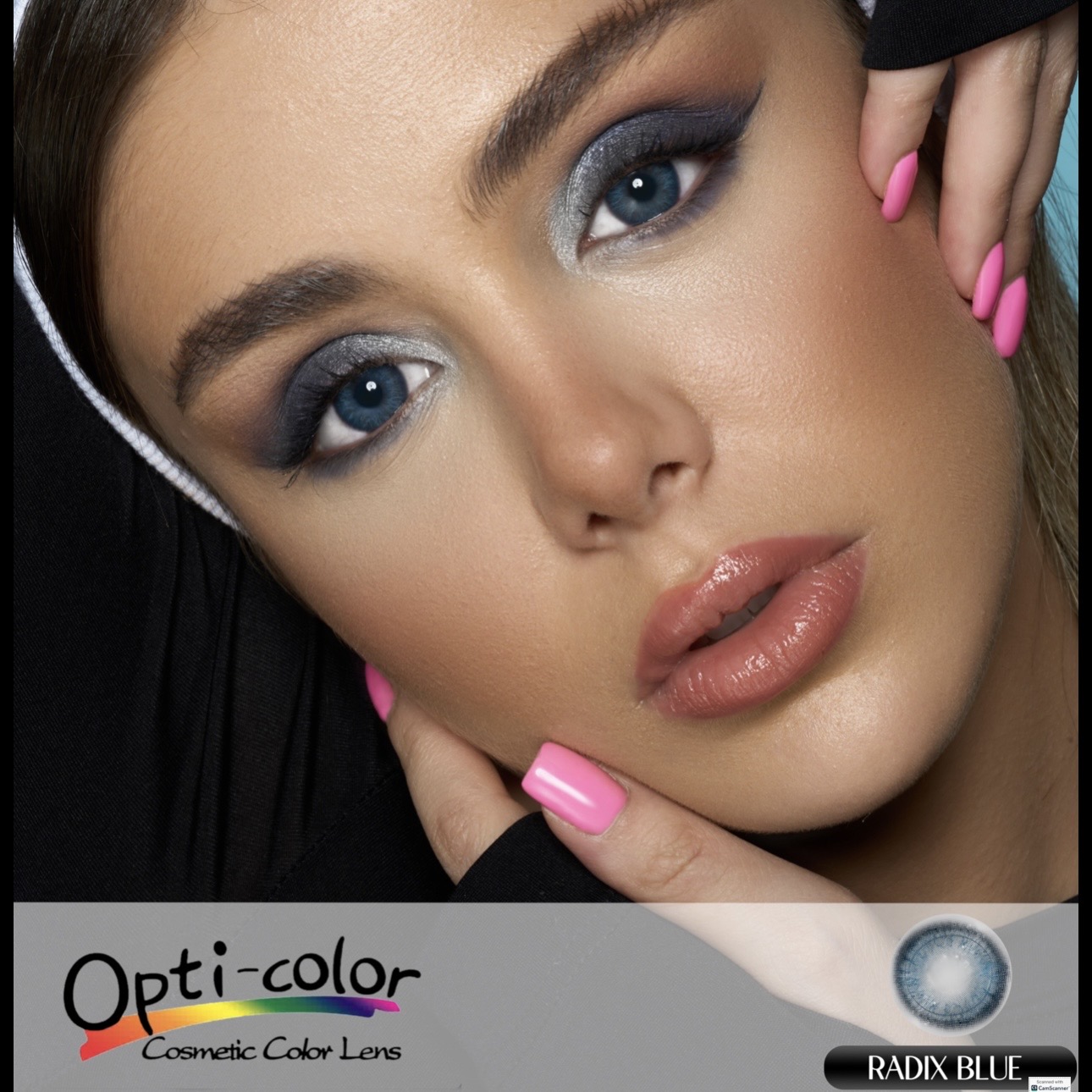 لنز رنگی سالانه اپتی کالر (Opti Color)