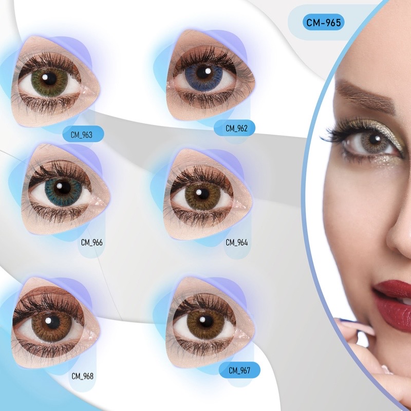 لنز رنگی سالانه کلیرویژن (Clearvision)