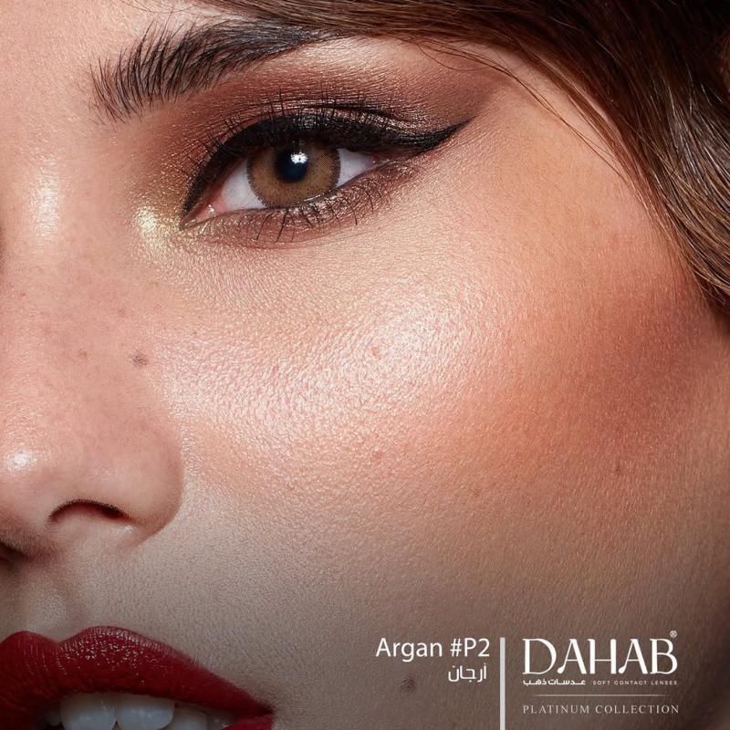 لنز رنگی سالانه دهب سری پلاتینیوم (Dahab)