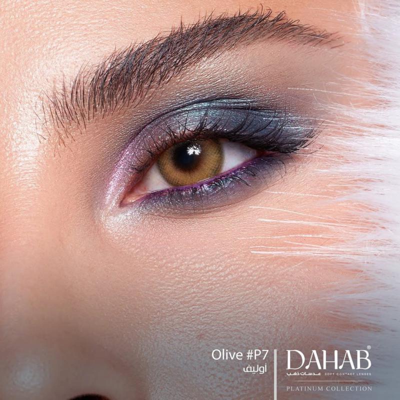 لنز رنگی سالانه دهب سری پلاتینیوم (Dahab)