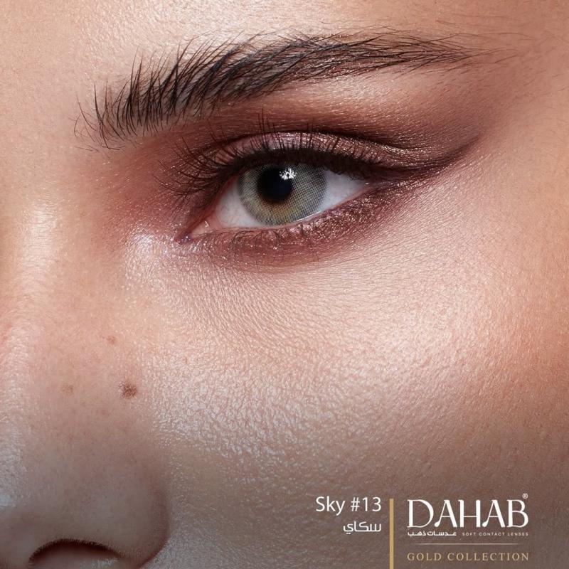 لنز رنگی سالانه دهب سری گلد (Dahab)