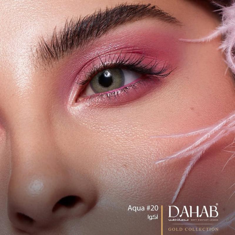 لنز رنگی سالانه دهب سری گلد (Dahab)